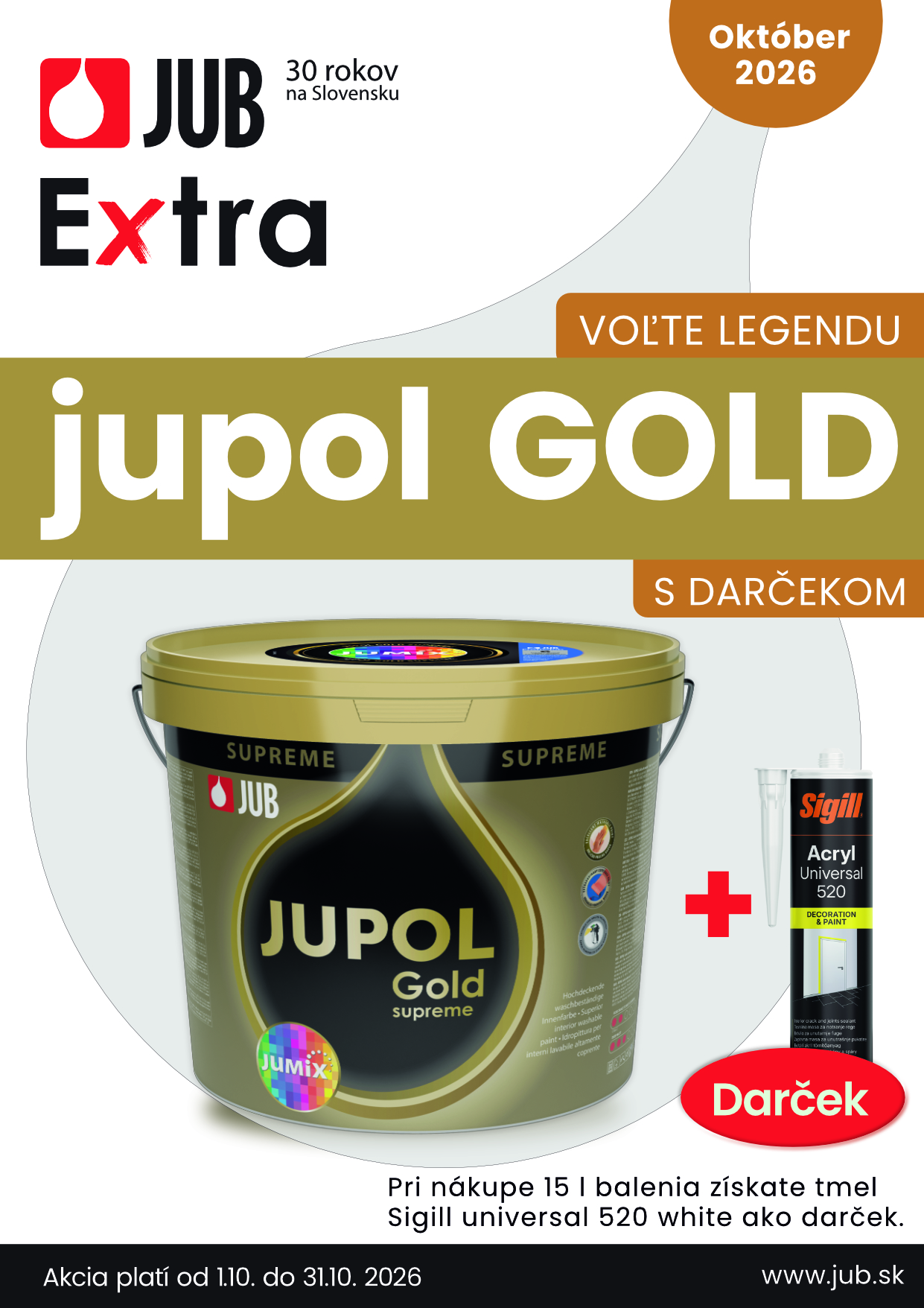 JUB EXTRA – október 2026